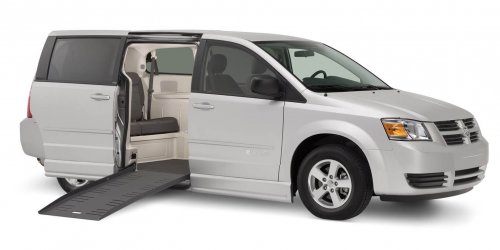 Dodge_cvse_2-low side entry sliding door wheelchair conversion consumer van side entry sliding door wheelchair access converted for entry with a ramp