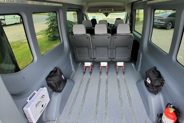wheelchair accessible van ford transit