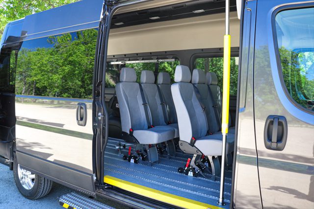 side passenger access for ram promaster mobility van