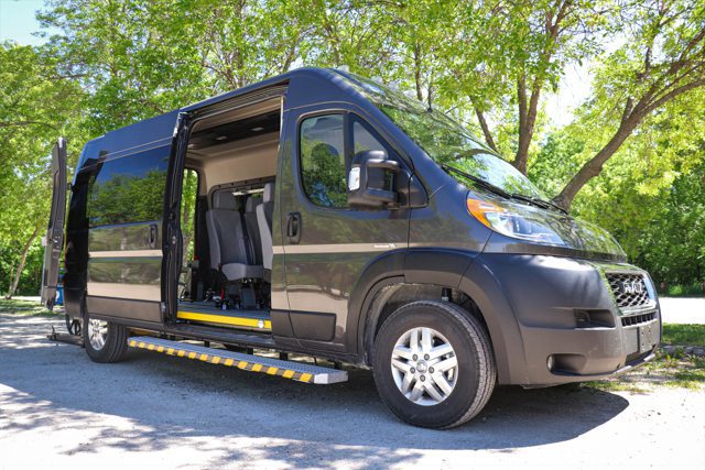 ram promaster accessible mobility van