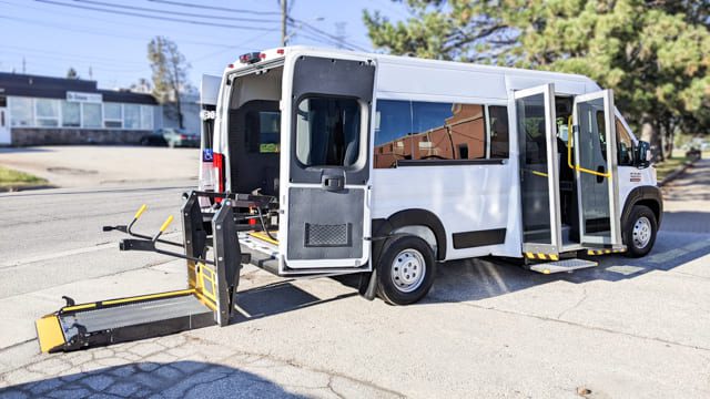 P Flex Rear Lift Accessible Van