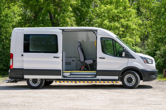 Ford Transit mobile outreach van
