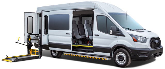 T6 wheelchair accessible van cropped