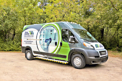 MoveMobility Mobile Clinic Demo Van
